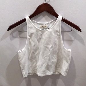 White Madewell crop-top